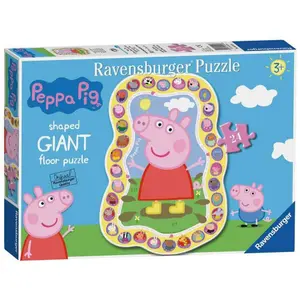 Puzzle of 24 pieces of floor Peppa Pig image-0