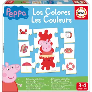Color puzzle Peppa Pig Bestway image-0