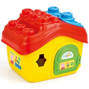Building set small house and 15 soft blocks Peppa Pig image-0