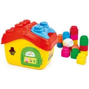 Building set small house and 15 soft blocks Peppa Pig image-1