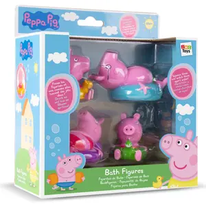 Set of 4 figurines for bathroom Peppa Pig image-2