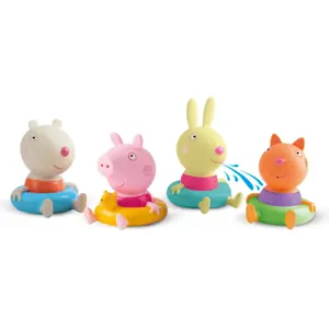 Set of 4 figurines for bathroom Peppa Pig image-3