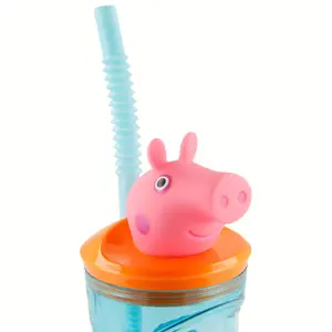 Straw mug figurine Peppa Pig 3D image-2