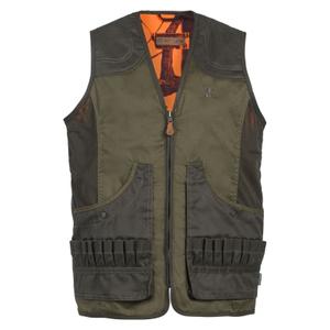 Reversible hunting vest PERCUSSION Savane