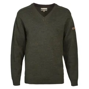 Pull col V PERCUSSION Chasse Islande image-0