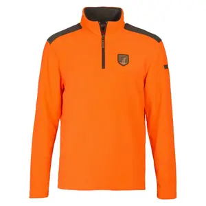 Fleece with zipped collar PERCUSSION Husky image-0