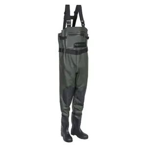 PVC Waders with Integrated Boots PERCUSSION image-0
