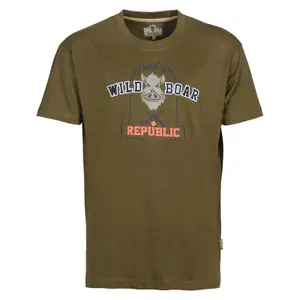 T-shirt PERCUSSION Wild Boar Republic II image-0