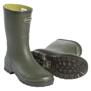 Demi-bottes de pluie jersey PERCUSSION Marly image-1