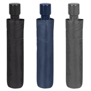 Plain folding umbrella - 3 colors Perletti 99 cm image-1