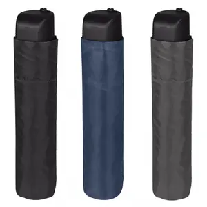 Plain folding umbrella - 3 colors Perletti 96 cm image-1