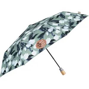 Printed folding umbrella for children Perletti Eco image-1