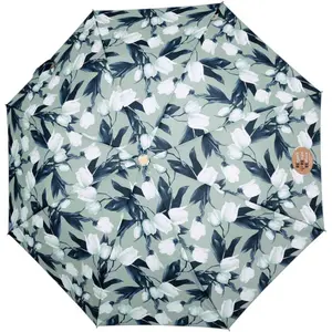 Printed folding umbrella for children Perletti Eco image-2
