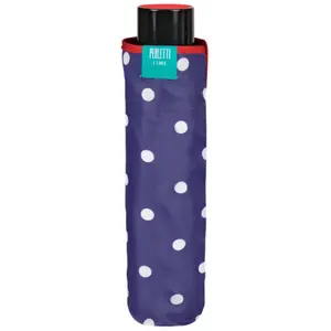Manual folding umbrella with polka dots - 2 colors Perletti 97 cm image-1