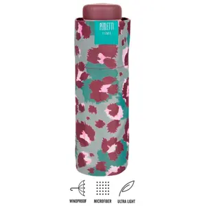 Manual folding umbrella - 2 colors child Perletti Animalprint 90 cm image-0