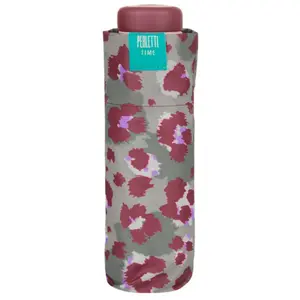 Manual folding umbrella - 2 colors child Perletti Animalprint 90 cm image-1