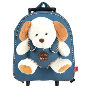 Casual stuffed toy backpack for kids Perletti Dog Duff backpack toy image-0