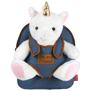 Backpack with plush Perletti Tiara Unicorn backpack image-0