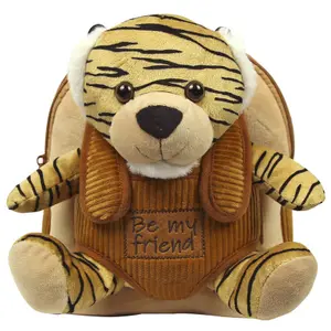 Rucksack mit Plüsch Kind Perletti Tiger Joe