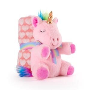 8015831130699-weiche-decke-mit-plusch-perletti-lily-unicorn-soft-blanket-rosa-22-cm