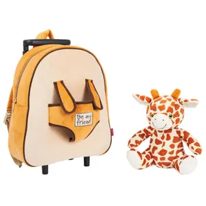 Trolley bag with plush toy Perletti Gabby Giraffe image-3