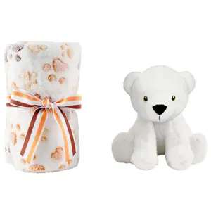 Coperta + peluches Perletti Perry Bear Soft image-1