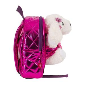 Kinderrucksack mit Hundestofftier Perletti Didi image-1