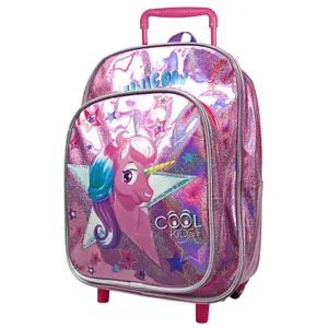 Girl's trolley Bag Perletti Unicorn image-0