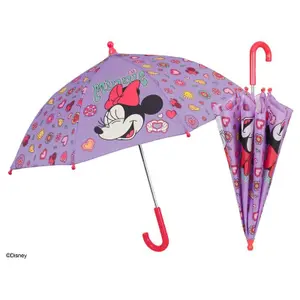 Girl's manual umbrella Perletti Disney Minnie image-0
