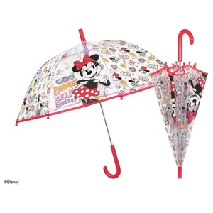 Automatic clear umbrella for girls Perletti Disney Minnie image-0