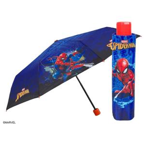 8015831753966-paraguas-plegable-manual-perletti-marvel-spiderman-azul-91-cm