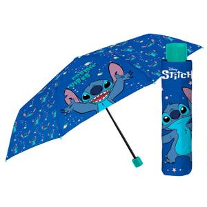 8015831754277-parapluie-pliant-manuel-enfant-perletti-disney-stitch-bleu-91-cm