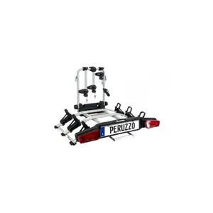 2-seater bike carrier on hitch Peruzzo E-Bike Zephyr image-0