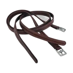 Leren stijgbeugelriemen Pessoa