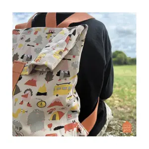 Mini messenger backpack for kids Petit Jour L'aventure image-1