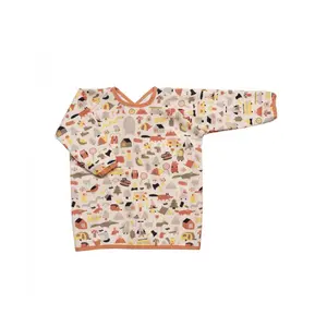 Baby bib with sleeves Petit Jour L'aventure image-0