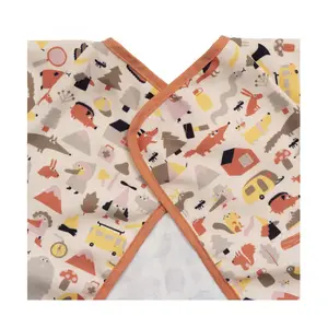 Baby bib with sleeves Petit Jour L'aventure image-1