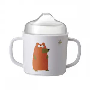 Antislip beker met twee handvatten en afneembare tuit voor baby's Petit Jour L'Aventure image-1