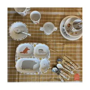 4 compartments baby tray Petit Jour L'aventure image-3