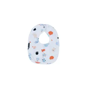 Cotton baby bib Petit Jour Les Doudous image-0