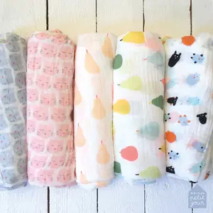 Lange baby Petit Jour Les Poires Saumon image-0