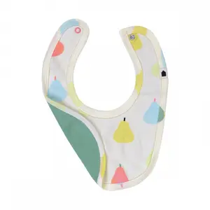 Cotton baby bib Petit Jour Les Poires image-1