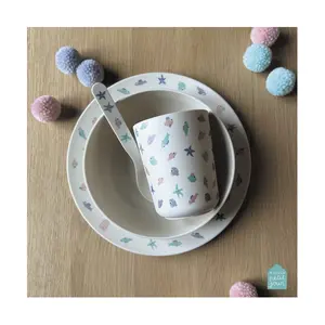 Baby crockery set Petit Jour La Mer (x4) image-3