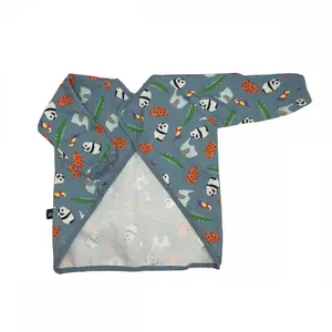 Bib with sleeves for children Petit Jour Le Zoo image-1