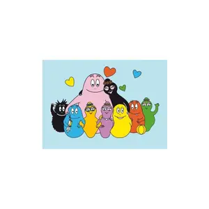 Double child card Petit Jour Barbapapa Famille image-0