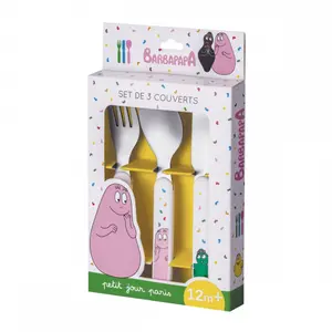 Besteckset barbapapa Petit Jour (3x6) (x3) image-1
