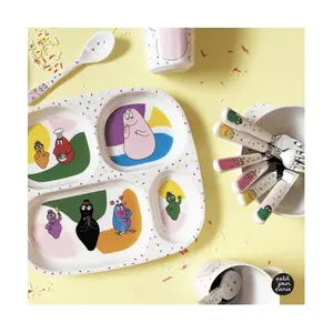 barbapapa learning cutlery Petit Jour image-1