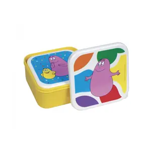Set of barbapapa lunch boxes Petit Jour (3x4) (x3) image-1