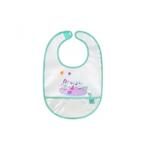 Baby waterproof bib Petit Jour La Banquise image-0