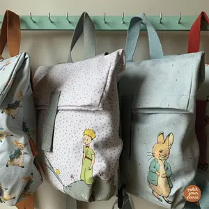 Mini-Kurier-Rucksack Kind Petit Jour Pierre Lapin image-1